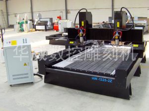 青岛胶州双头立体多功能石材雕刻机HW-1325-2Z